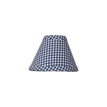 Newbury Gingham Navy 6 In Shade - Home Collections by Raghu