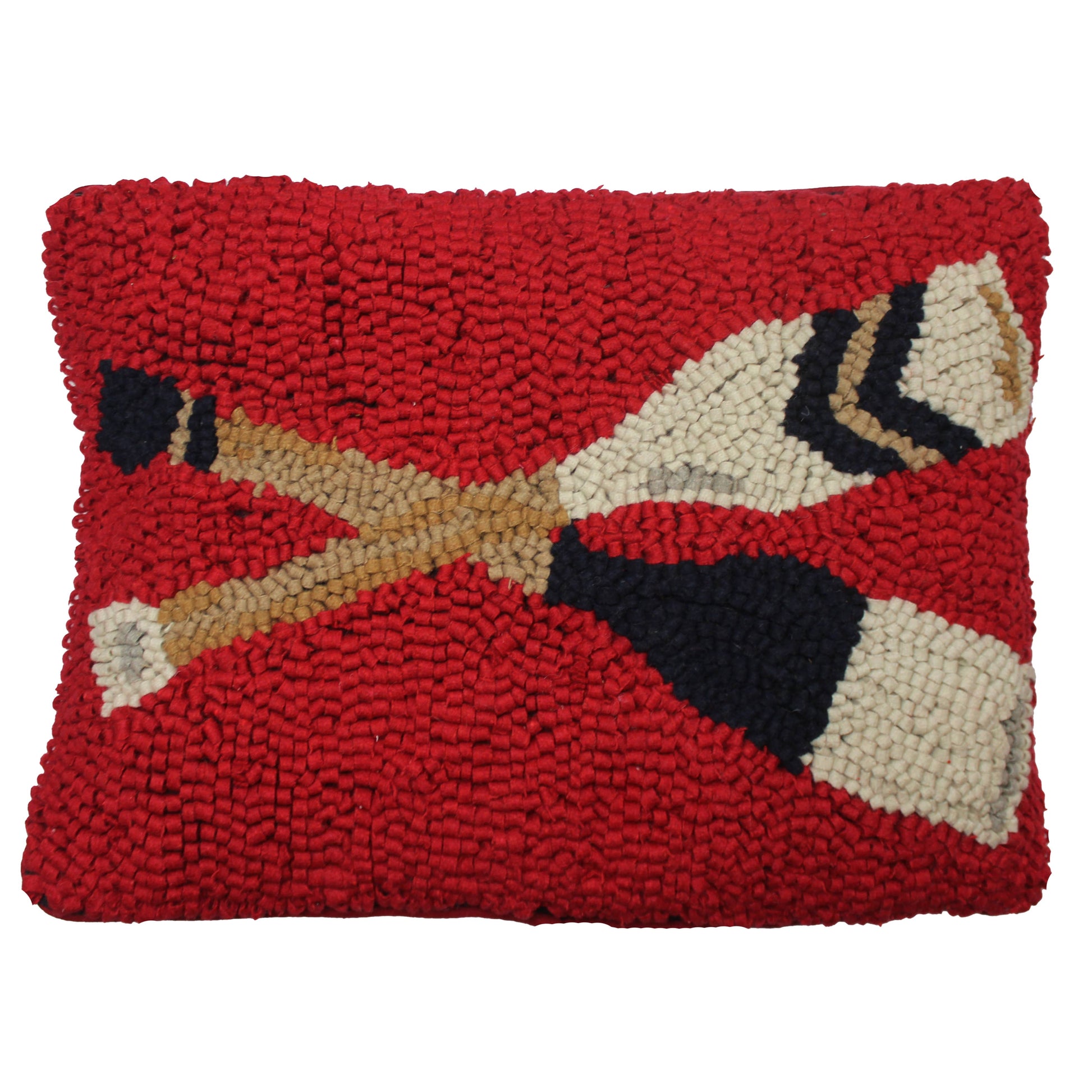 Oars Hooked Pillow 14 In x 20 In - Home Collections by Raghu