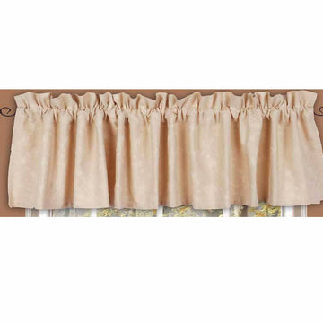 Cream Candlewicking Cream Valance Lined VL430005 - hcbyraghu