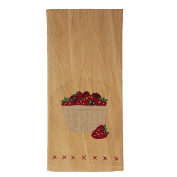 Berry Basket Towel- Set of Two - Home Collections by Raghu