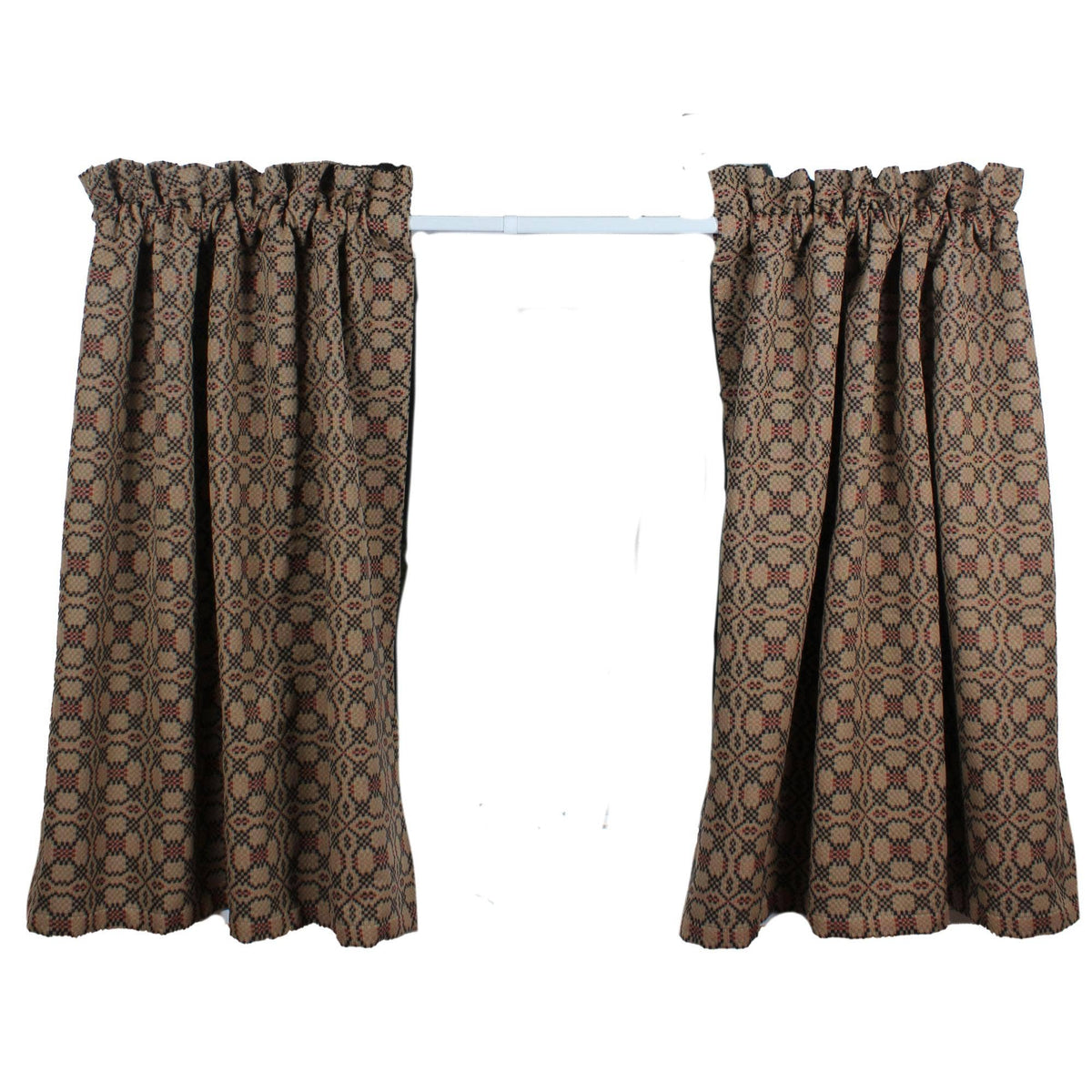 Kendall Jacquard Black Tiers - Home Collections by Raghu