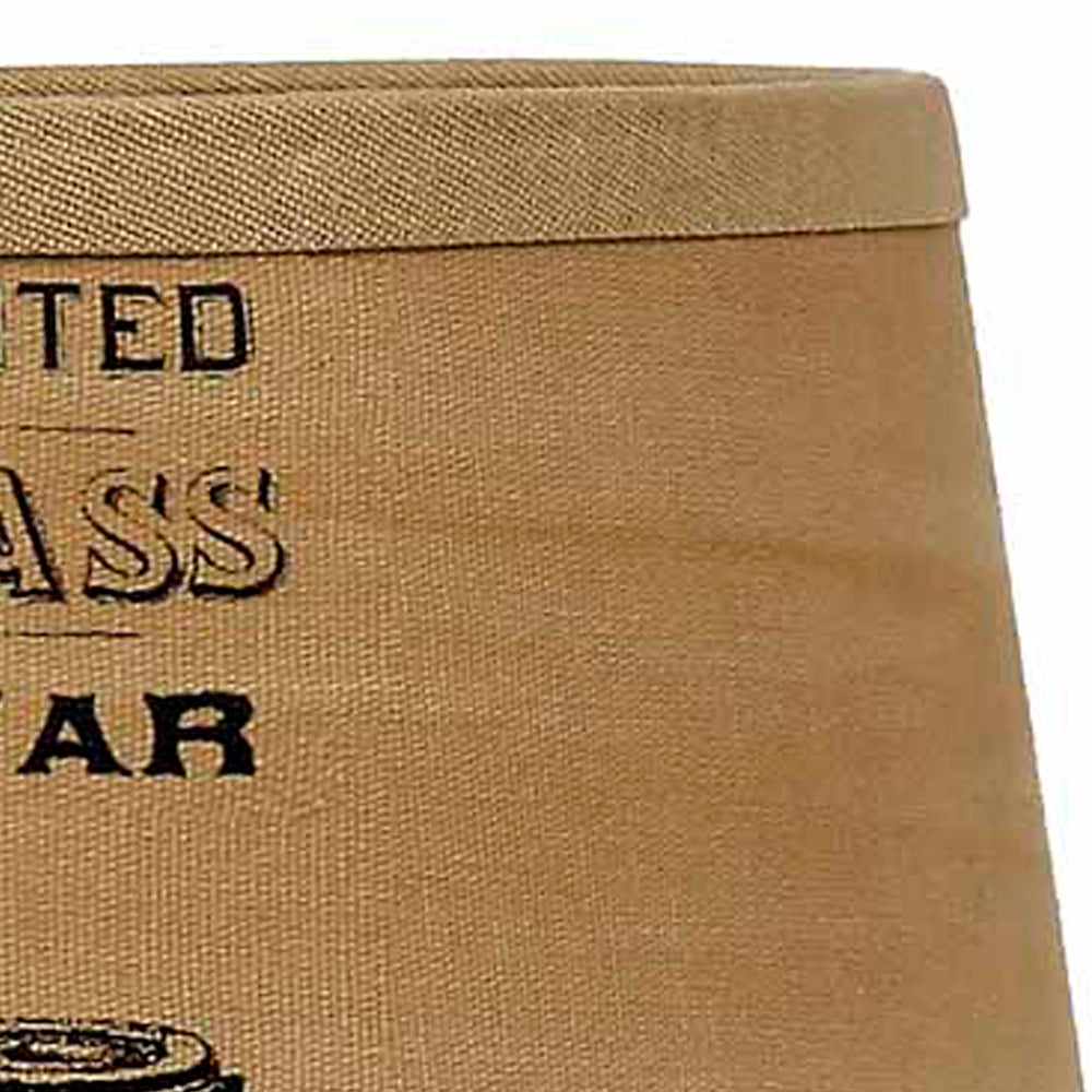 Tea Dyed Blue Glass 10" Lampshade - Home Collections by Raghu