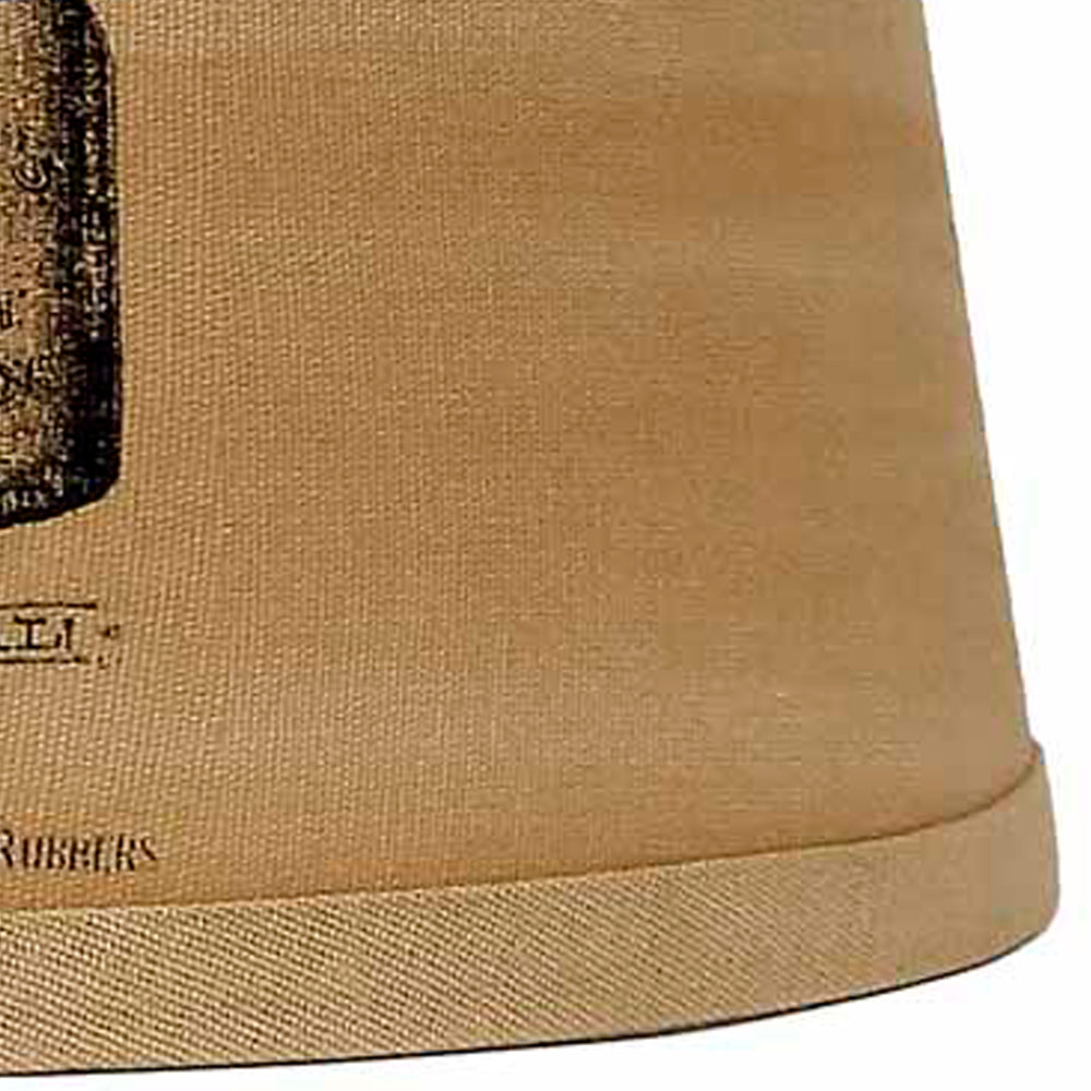 Tea Dyed Blue Glass 10" Lampshade - Home Collections by Raghu