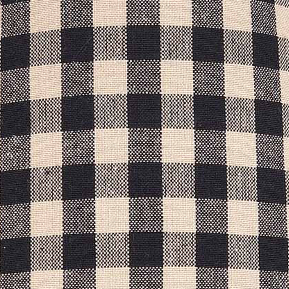 Black Nutmeg Heritage House Check Black 10" Lampshade - Home Collections by Raghu