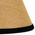 Black Wheat Burlap Stripe 10