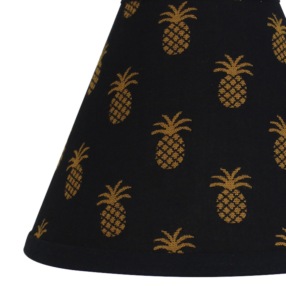 Pineapple Town Black Lampshade - Home Collections by Raghu