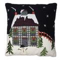 Home for the Holidays Wool Pillow 14 In - Home Collections by Raghu