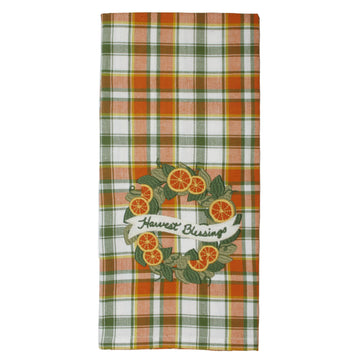 Fall Harvest Wreath Towel  ET810539
