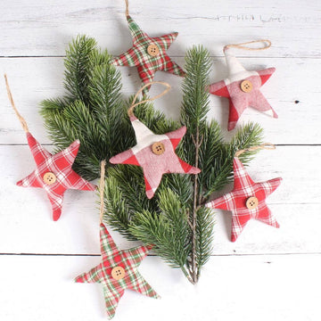 Holiday Star ornaments set o6 ON770027
