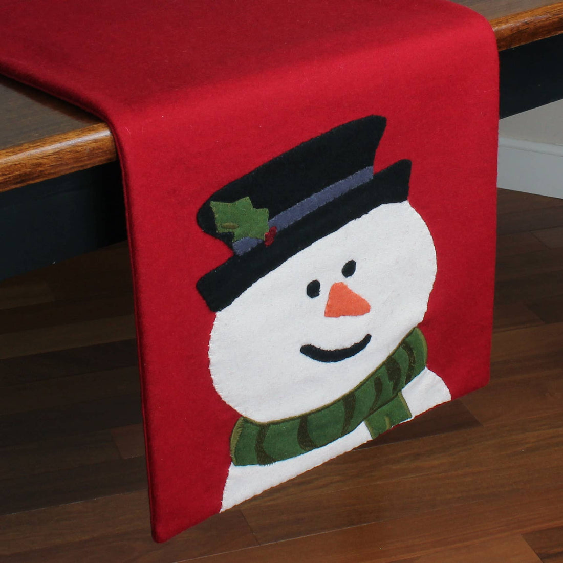 Flurry the Snowman Table Runner - Home Collections by Raghu