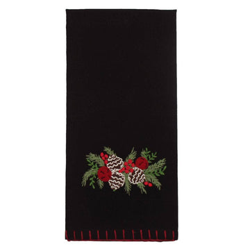 Pinecones and Bells Towel  Set of 2 ET724611