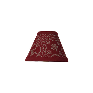Lover's Knot Barn Red 6 In shade - Home Collections by Raghu