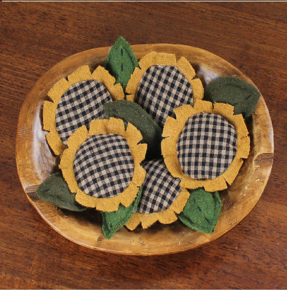 Sunflower Fills Set  Home Accents  - Home Collections by Raghu