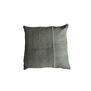 Moss Textured Stripe Pillow