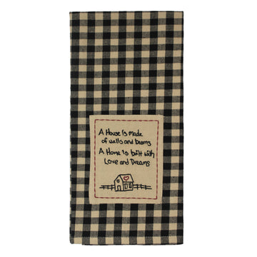 Home Love Built Towel- Set of Two - Home Collections by Raghu