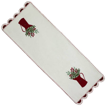 Holiday Pitcher Table Runner - Home Collections by Raghu