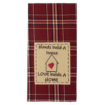 Hands House Love Home Towel  Set of 2 ET264002