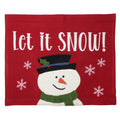 Flurry the Snowman Pennant- - Home Collections by Raghu