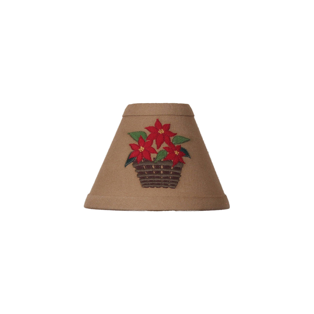 Poinsettia Basket 6 In Shade - Home Collections by Raghu