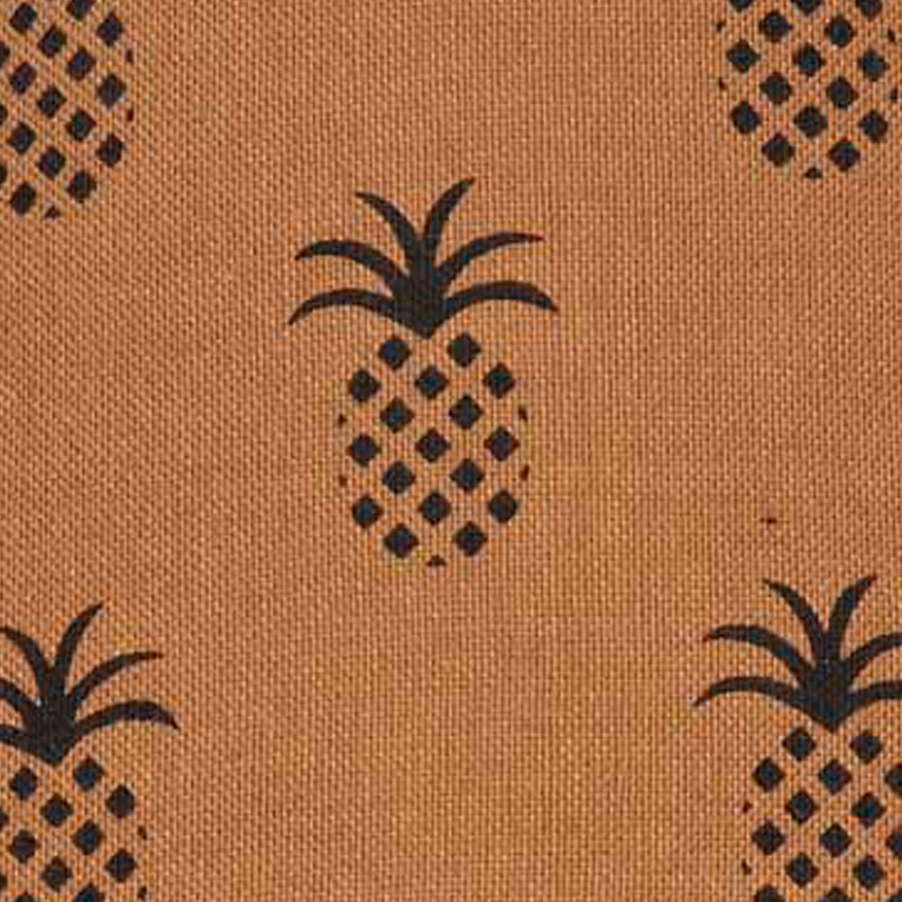 Mocha Black Pineapple Town 12" Lampshade - Home Collections by Raghu