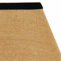 Black Wheat Burlap Stripe 12