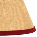 Barn Red Wheat Burlap Stripe 12