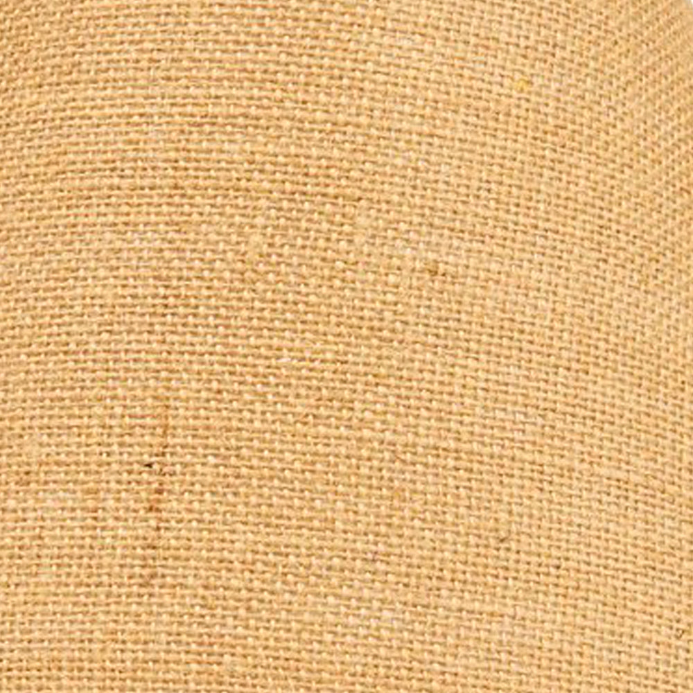 Barn Red Wheat Burlap Stripe 12" Lampshade - Home Collections by Raghu