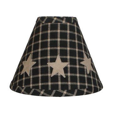 Black and Tan Star 12 In Lampshade 2R235011S