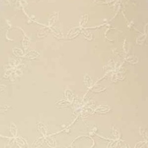 Cream Candlewicking Cream 12" Lampshade - Home Collections by Raghu