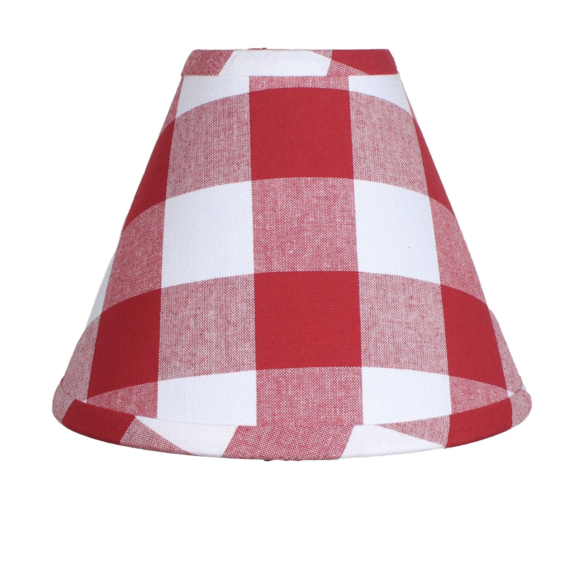 Buffalo Check Crimson Red 12 In Shade - Home Collections by Raghu
