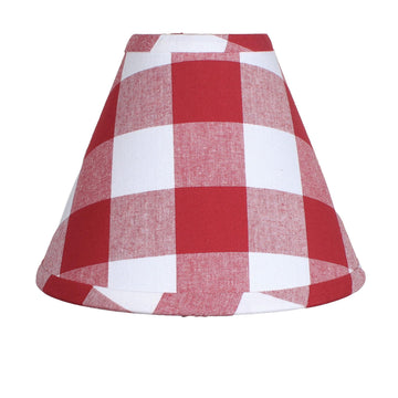 Buffalo Check Crimson Red 12 In Shade - Home Collections by Raghu