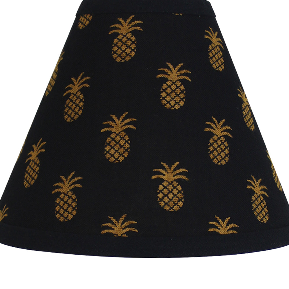 Pineapple Town Black Lampshade - Home Collections by Raghu
