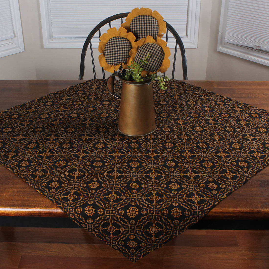 Lover's Knot 36 Inx36 In Table Square - Home Collections by Raghu