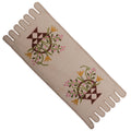 Flower Basket Table Runner Cream - Home Collections by Raghu