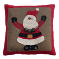 Ol' Saint Nick Wool Pillow 14 In - Home Collections by Raghu