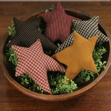 Primitive Star Set of 5  Home Accents  - Home Collections by Raghu