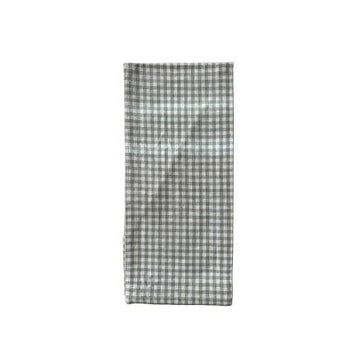 Gingham Kambaba Pistachio and Cream Kitchen Dish Towels