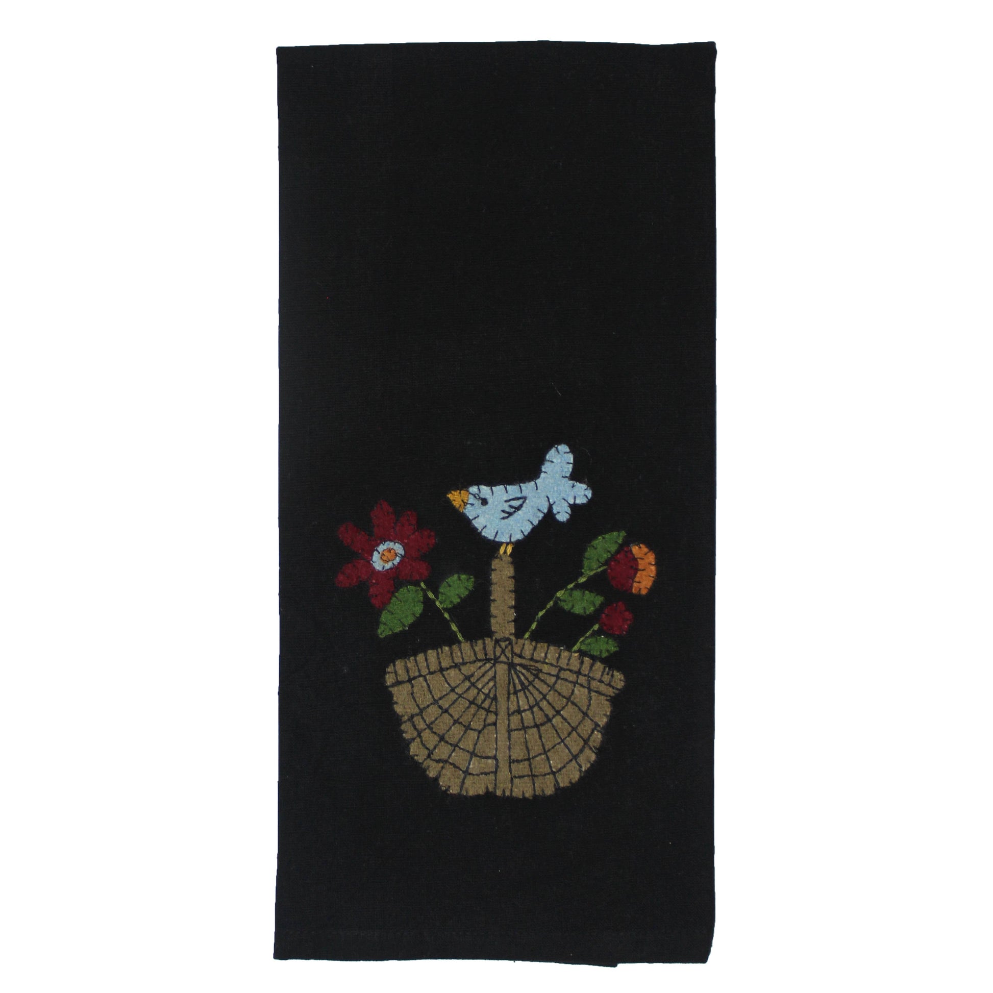 Basket of Plenty Towel- Set of Two - Home Collections by Raghu