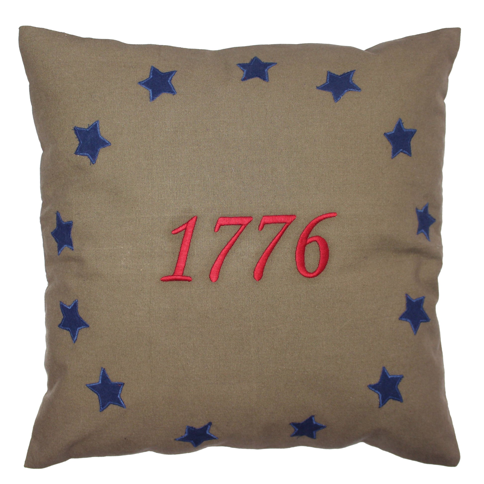 1776 Cotton Pillow 18 In - Home Collections by Raghu