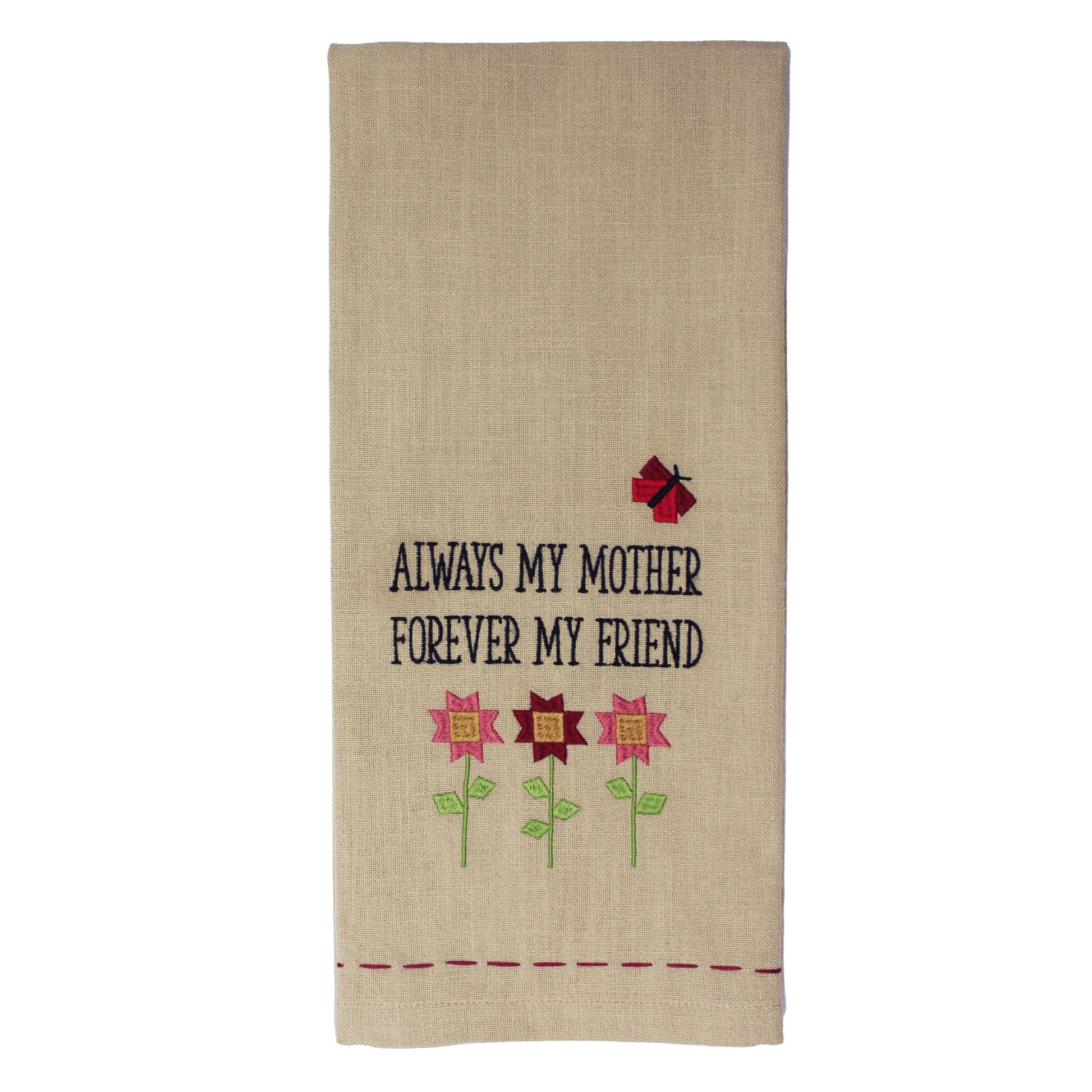 Always My Mother towel- Set of Two - Home Collections by Raghu