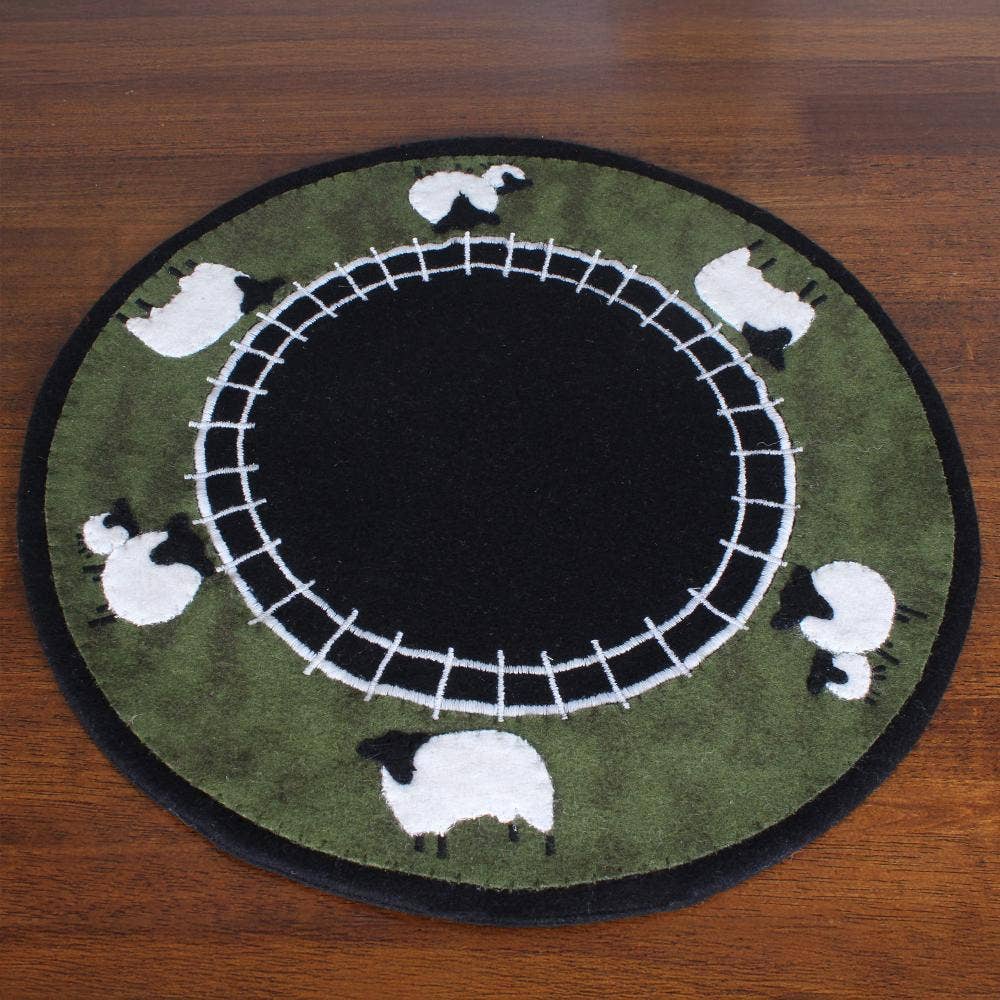 Green Pastures Candle Mat  Set of 2 CM425025
