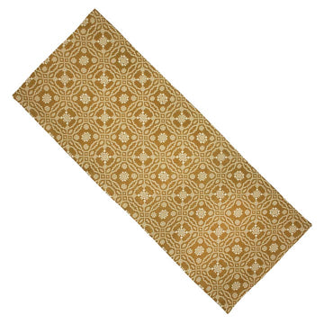 Lovers Knot  Mustard Table Runner - Home Collections by Raghu