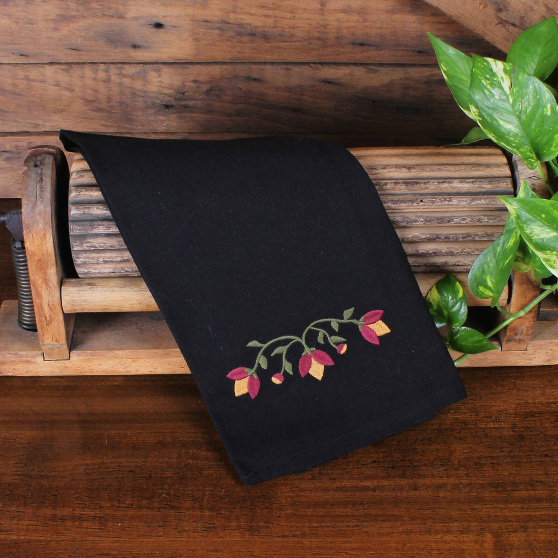 Primitive Border Towel- Set of Two - Home Collections by Raghu