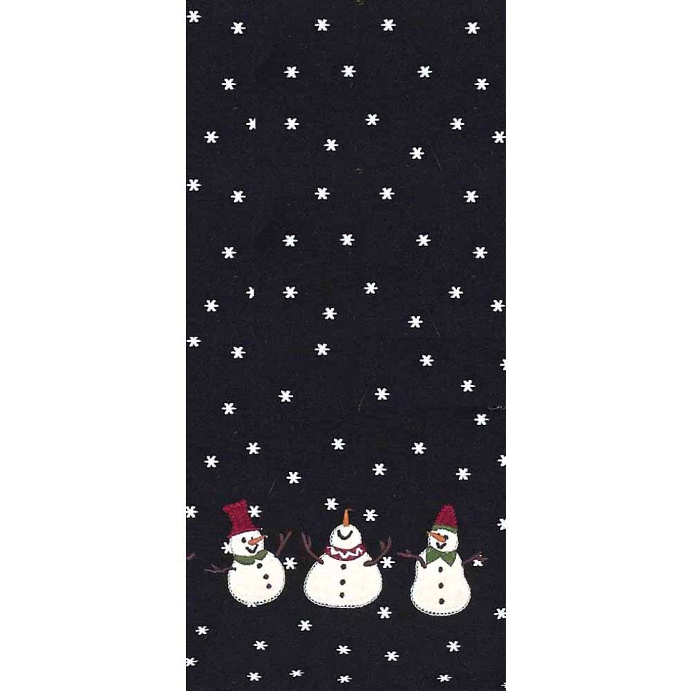 Whimsy Snowmen Towel - Set of Two - Home Collections by Raghu