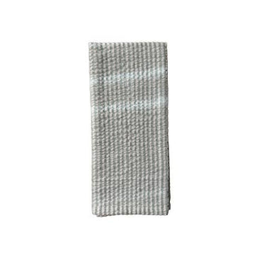 Seersucker Pistachio and Cream Kitchen Dish Towels