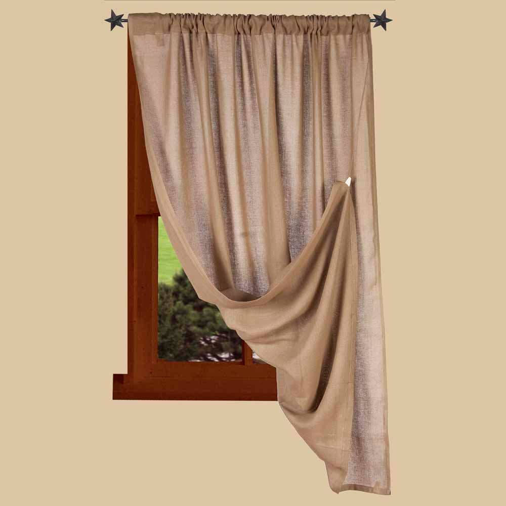 Oat Heirloom Oat 63" Panel Unlined - Home Collections by Raghu