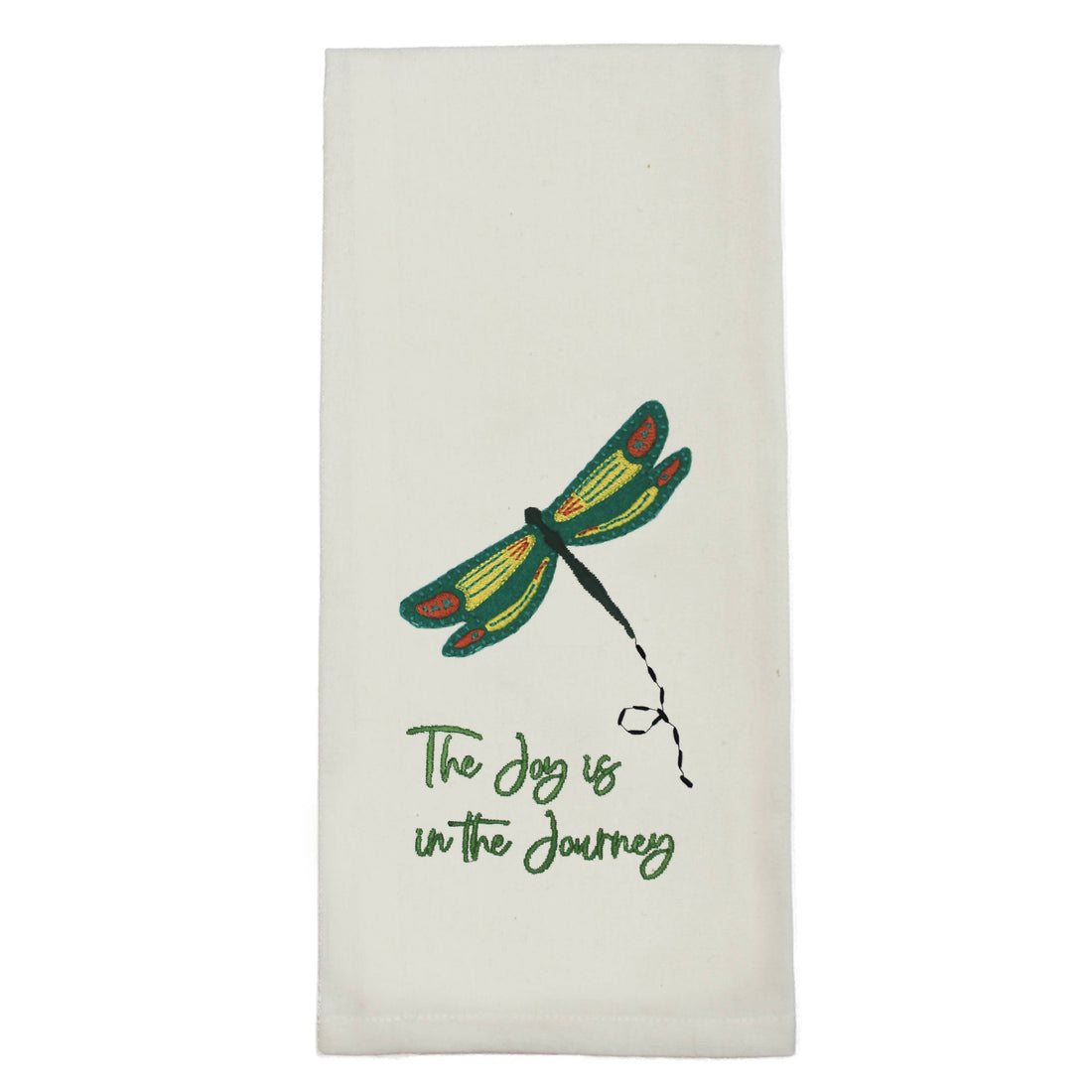 Dragonfly Joy Towel- Set of Two - Home Collections by Raghu