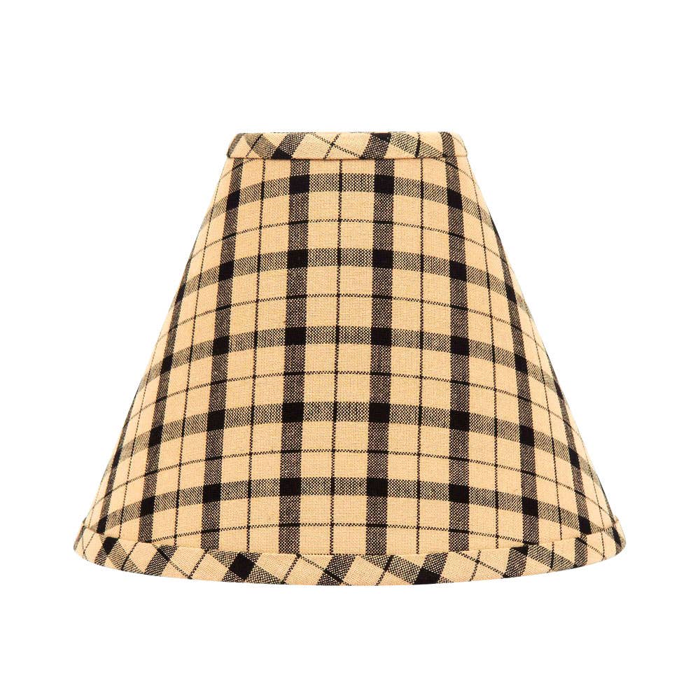 Salem Check 12 In Shade Black - Home Collections by Raghu