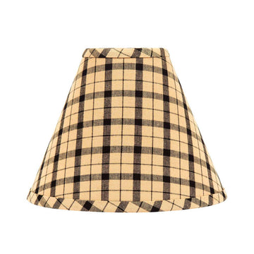 Salem Check 12 In Shade Black - Home Collections by Raghu