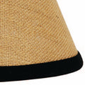 Black Wheat Burlap Stripe 14